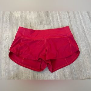 Lululemon Speed Up shorts 2.5